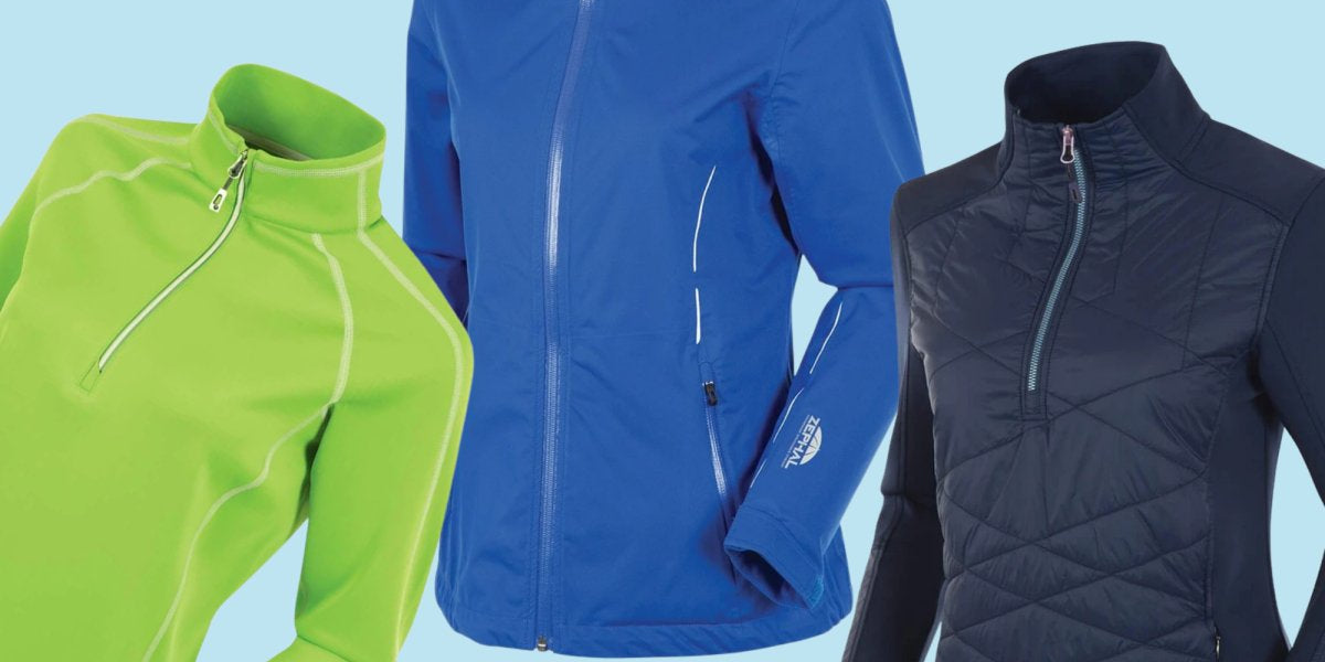 Women s Golf Outerwear Stylish Weather Resistant Jackets Vests Windbreakers Coastal Golf Canada