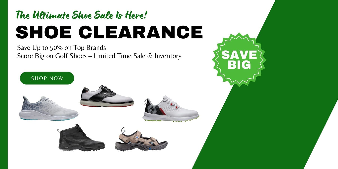 Shoe Clearance Sale at Coastal Golf Canada