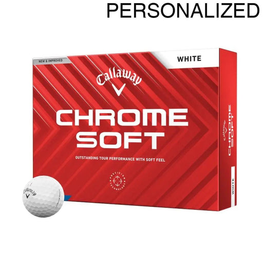 Callaway Chrome Soft Personalized Golf Balls - Callaway