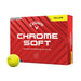 Callaway Chrome Soft Yellow Golf Balls - Callaway