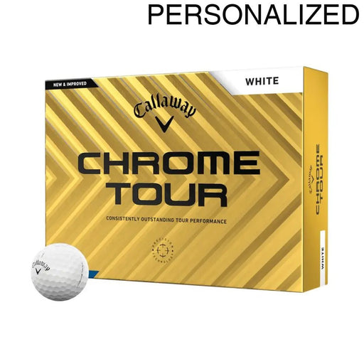 Callaway Chrome Tour Personalized Golf Balls - Callaway