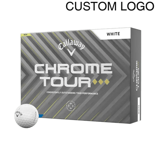 Callaway Chrome Tour Triple Diamond Logo Golf Balls 2025 - Callaway