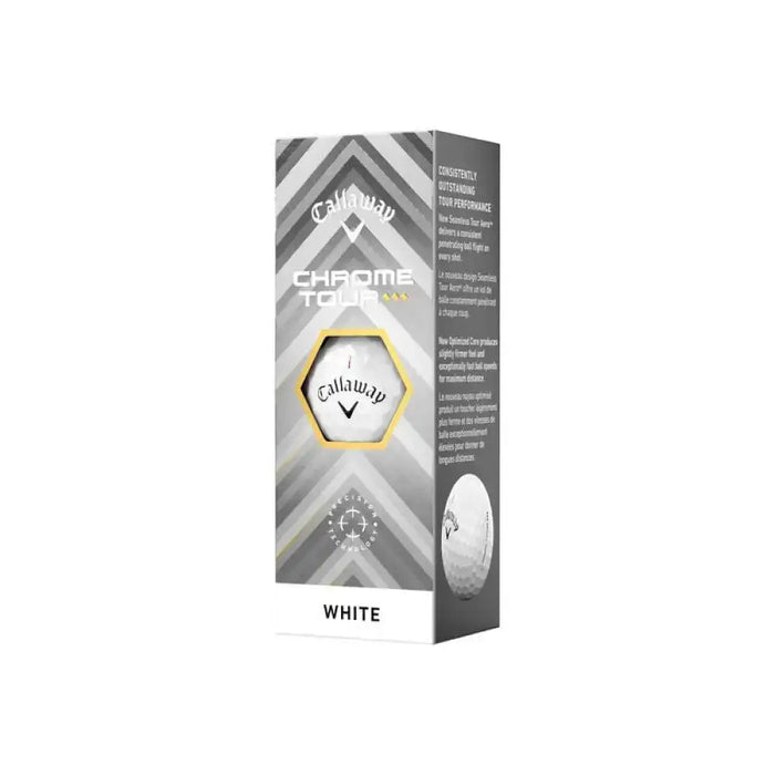 Callaway Chrome Tour Triple Diamond Logo Golf Balls 2025 - Callaway