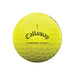 Callaway Chrome Tour Triple Track Yellow Personalized Golf Balls - Callaway