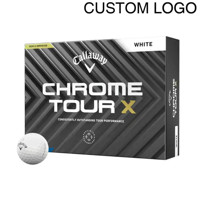 Callaway Chrome Tour X Logo Golf Balls - Callaway