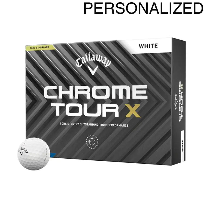 Callaway Chrome Tour X Personalized Golf Balls - Callaway