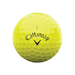 Callaway Chrome Tour X Yellow Logo Golf Balls - Callaway