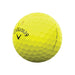 Callaway Chrome Tour X Yellow Personalized Golf Balls - Callaway