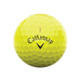 Callaway Chrome Tour Yellow Logo Golf Balls - Callaway