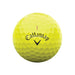 Callaway Chrome Tour Yellow Personalized Golf Balls - Callaway