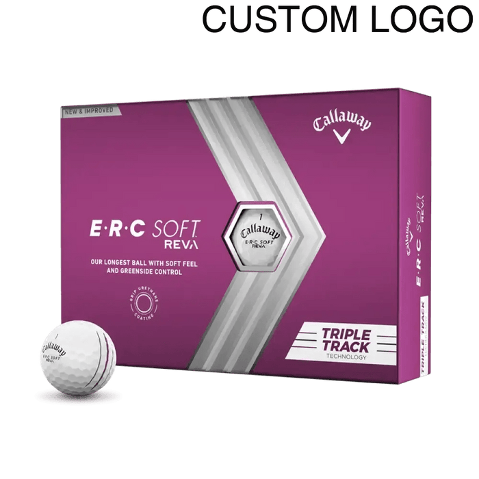 Callaway ERC Soft Reva Triple Track Logo Golf Balls 2023 - Callaway
