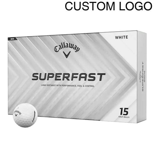 Callaway Superfast 15 - Pack Logo Golf Balls - Callaway