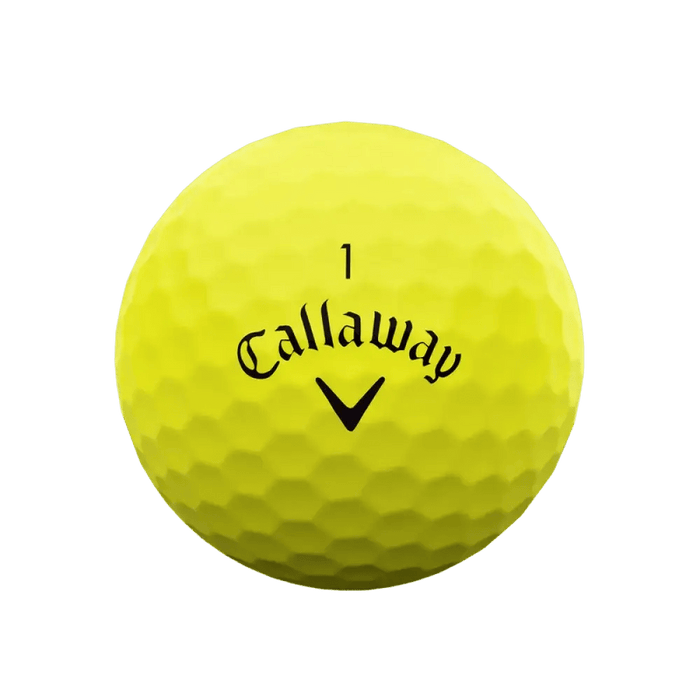 Callaway Superfast Yellow 15 - Pack Logo Golf Balls - Callaway