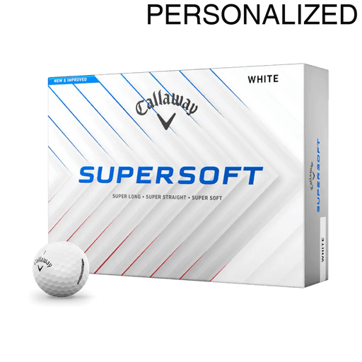 Callaway Supersoft Personalized Golf Balls - Callaway