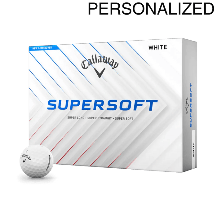 Callaway Supersoft Personalized Golf Balls - Callaway