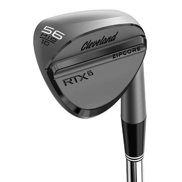 Cleveland Men's Rtx 6 Zipcore Wedge - Black Satin - Custom Options - Cleveland