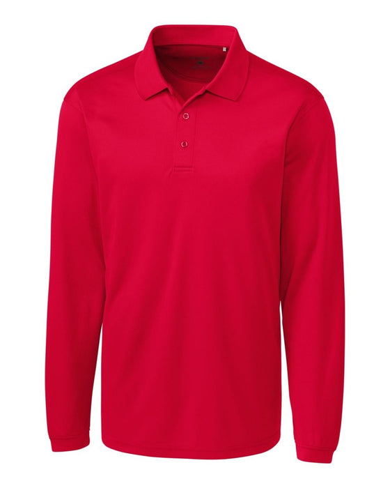 Clique Men's Ice Pique Long Sleeve Tech Polo - Cutter & Buck