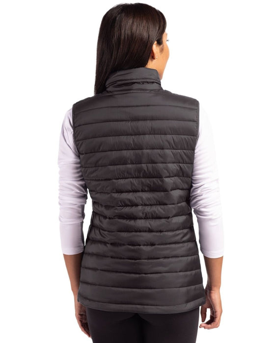 Clique Valhalla Full Zip Womens Puffer Vest - Cutter & Buck