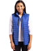 Clique Valhalla Full Zip Womens Puffer Vest - Cutter & Buck