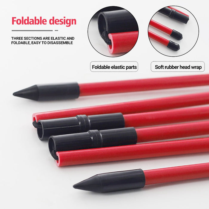 Coastal Golf Collapsible Alignment Sticks - Coastal Golf