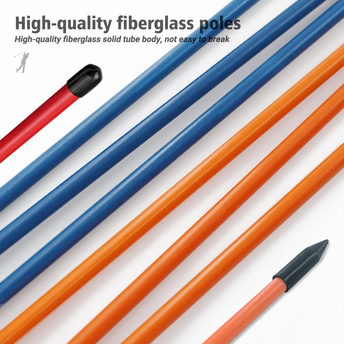 Coastal Golf Collapsible Alignment Sticks - Coastal Golf