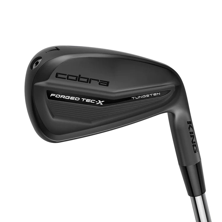 Cobra KING Forged Tec X Black Irons- Graphite — Coastal Golf Canada