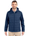 Cutter & Buck Men's Evoke Hybrid Eco Softshell Recycled Full Zip Hooded Jacket - Cutter & Buck