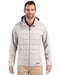 Cutter & Buck Men's Evoke Hybrid Eco Softshell Recycled Full Zip Hooded Jacket - Cutter & Buck