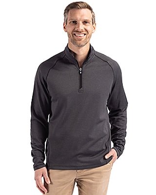 Cutter & Buck Mens Half Zip Fleece - Cutter & Buck
