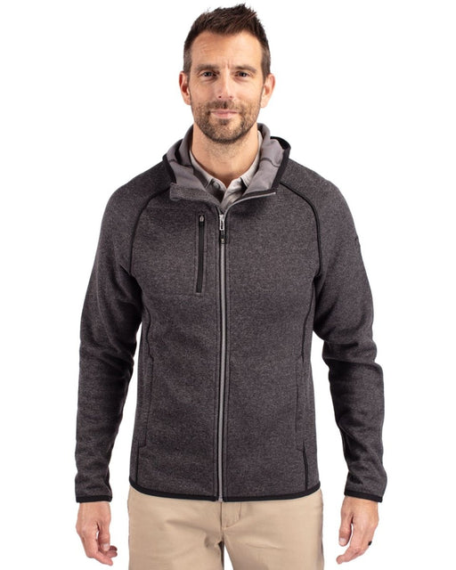 Cutter & Buck Men's Mainsail Full Zip Hooded Jacket - Cutter & Buck