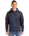 Cutter & Buck Men's Rainier Primaloft Eco Full Zip Hooded Jacket - Cutter & Buck