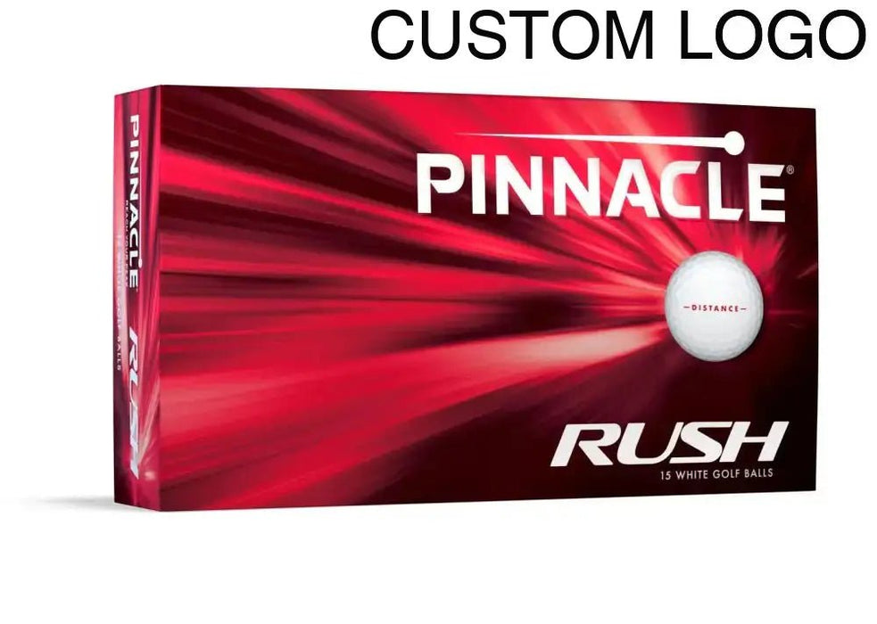 Pinnacle Rush Logo Golf Balls 15 Pack - Pinnacle