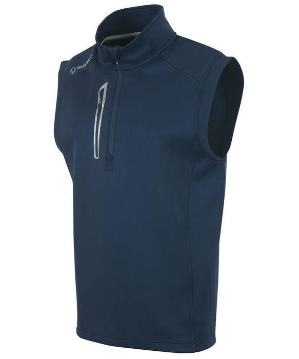 Sunice Men's Axel Thermal Half - Zip Vest - Sunice