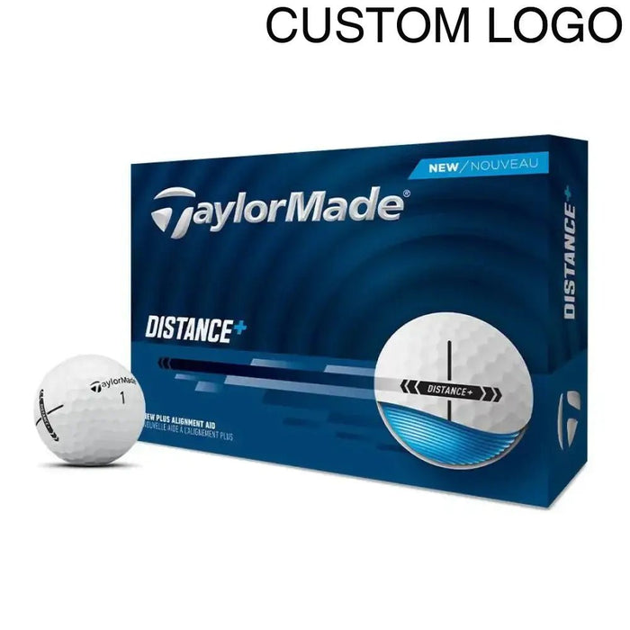 TaylorMade Distance + Logo Golf Balls - TaylorMade