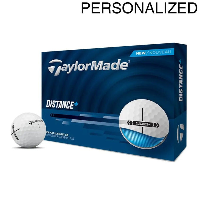 TaylorMade Distance + Logo Golf Balls - TaylorMade