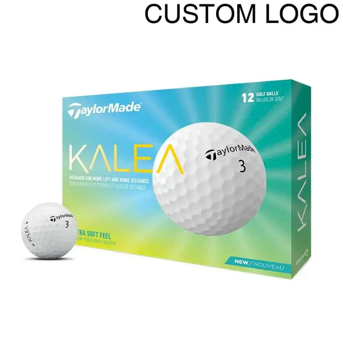 TaylorMade Kalea White Dozen Logo Golf Balls - TaylorMade