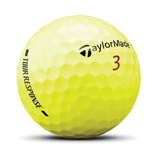 TaylorMade Tour Response Yellow Logo Golf Balls - TaylorMade