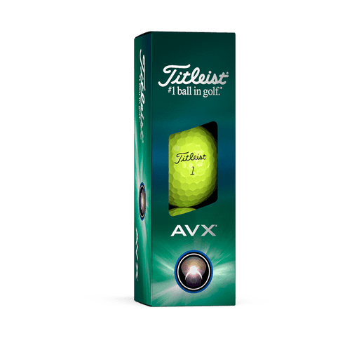 Titleist AVX Yellow Logo Golf Balls 2025 - Titleist