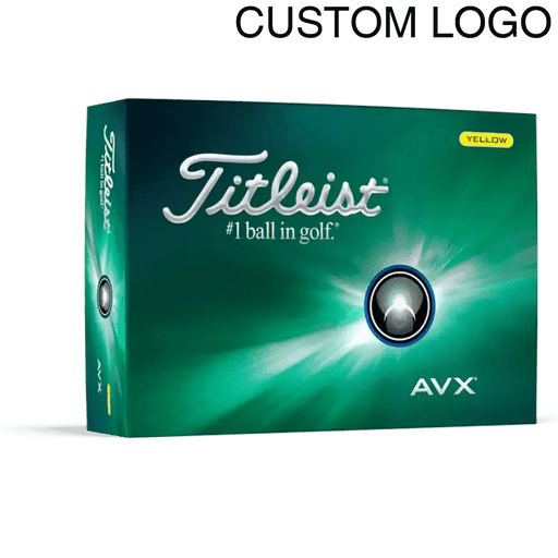 Titleist AVX Yellow Logo Golf Balls 2025 - Titleist