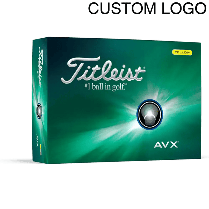 Titleist AVX Yellow Logo Golf Balls 2025 - Titleist