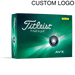 Titleist AVX Yellow Logo Golf Balls 2025 - Titleist