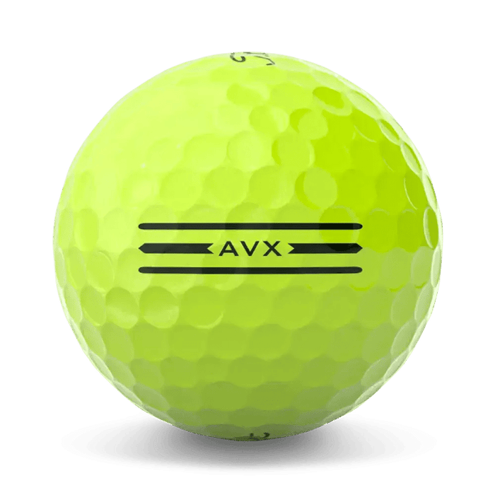 Titleist AVX Yellow Logo Golf Balls 2025 - Titleist