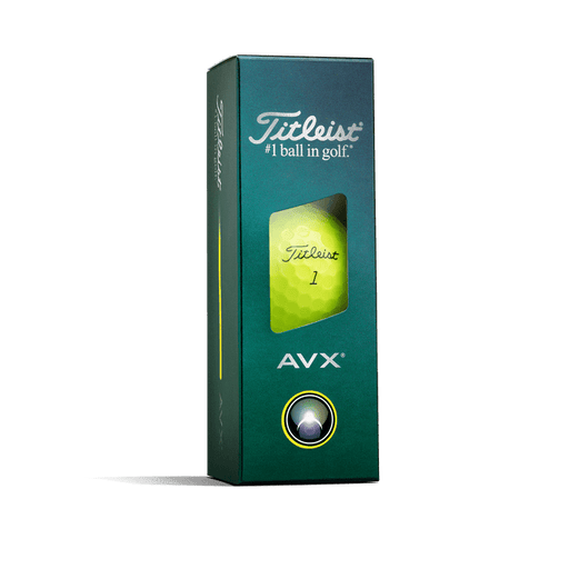 Titleist AVX Yellow Personalized Golf Balls - Titleist