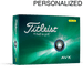Titleist AVX Yellow Personalized Golf Balls - Titleist