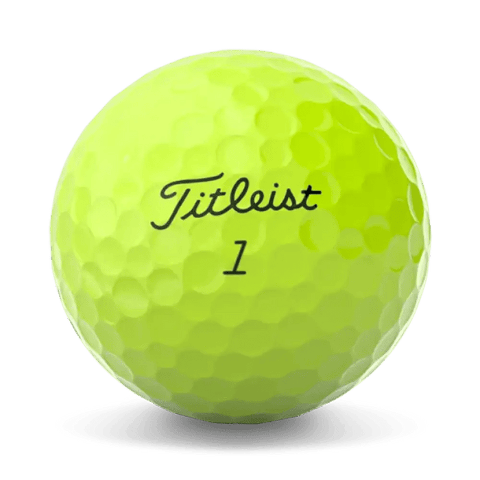 Titleist AVX Yellow Personalized Golf Balls - Titleist