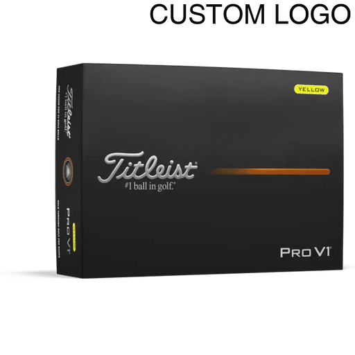 Titleist Pro V1 Yellow Logo Golf Balls 2025 - Titleist