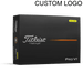 Titleist Pro V1 Yellow Logo Golf Balls 2025 - Titleist