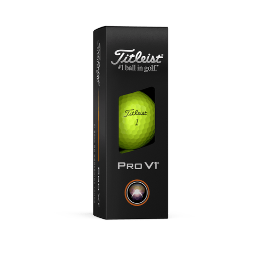 Titleist Pro V1 Yellow Logo Golf Balls 2025 - Titleist