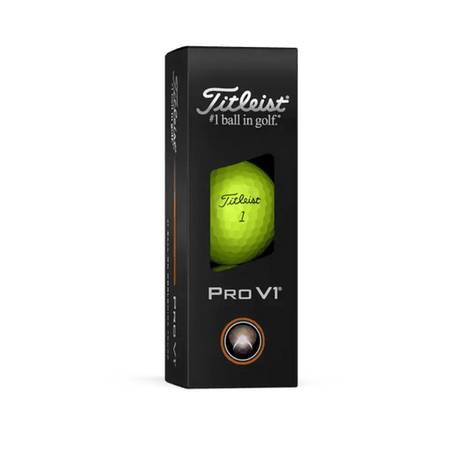 Titleist Pro V1 Yellow Logo Golf Balls 2025 - Titleist