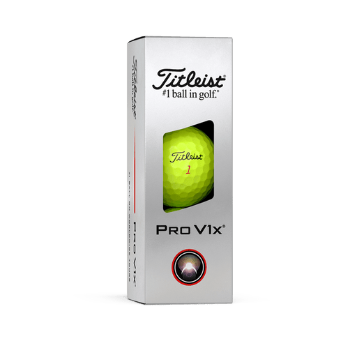 Titleist Pro V1x Yellow Logo Golf Balls 2025 - Titleist